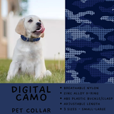 Batch #486 - Pet Gear Collection - Closes 2/6 - ETA early April - Digital Camo Collar