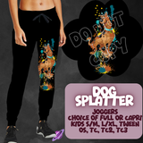 DOG SPLATTER- 4 STYLES OF BOTTOMS-PREORDER CLOSING 1/21