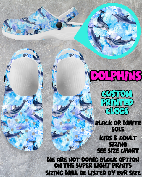 DOLPHINS - CLOG RUN 6 - PREORDER CLOSING 3/4