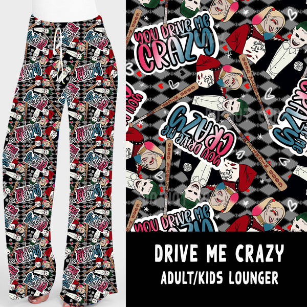 LUCKY IN LOVE-DRIVE ME CRAZY UNISEX ADULT/KIDS LOUNGER