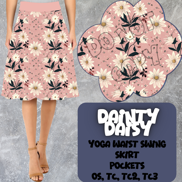 DAINTY DAISY - SWING SKIRTS RUN 6 - PREORDER CLOSING 3/13