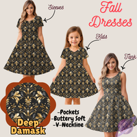 FALL DRESS RUN-DEEP DAMASK-PREORDER CLOSING 7/31
