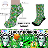 LUCKY HORROR - CUSTOM PRINTED SOCKS ROUND 2