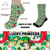 LUCKY PRINCESS - CUSTOM PRINTED SOCKS ROUND 2