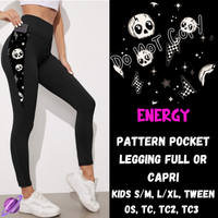 ENERGY - LEGGING/CAPRI-ZIP UP HOODIE OUTFIT RUN PREORDER CLOSES 1/26