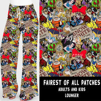 PATCHES RUN-FAIREST OF ALL PATCHES UNISEX LOUNGER
