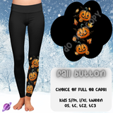 FALL BUTTONS - BOOT RUN 1 - LEGGING/CAPRI PREORDER CLOSING 10/8