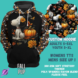 CUSTOM HOODIES 3-FALL PUP-PREORDER CLOSING 7/28