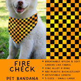 Batch #486 - Pet Gear Collection - Closes 2/6 - ETA early April - Fire Check Pet Collar Bandana