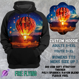 FIRE FLYING - CUSTOM HOODIE RUN PREORDER CLOSING 3/6