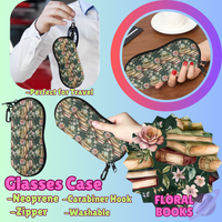 SUNGLASSES CASE RUN-FLORAL BOOKS-PREORDER CLOSING 8/8
