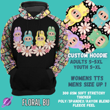 CUSTOM HOODIES 3-FLORAL BU-PREORDER CLOSING 7/28