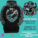 FLY HOODIE-OUTFIT RUN PREORDER CLOSING 1/10 -CUSTOM HOODIES RE-RUN PREORDER CLOSING 5/11
