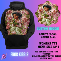 FROG KISS 2 -CUSTOM HOODIES RE-RUN PREORDER CLOSING 5/11