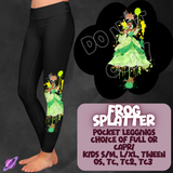 FROG SPLATTER - 4 STYLES OF BOTTOMS-PREORDER CLOSING 1/21