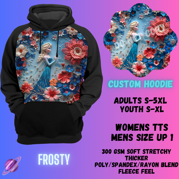 FROSTY -CUSTOM HOODIES RE-RUN PREORDER CLOSING 5/11