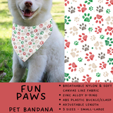 Batch #486 - Pet Gear Collection - Closes 2/6 - ETA early April - Fun Paws Pet Collar Bandana