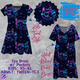 FUTURISTIC KITTIES - Adult & Kids - Tea Dress Run- Preorder Closing 5/13