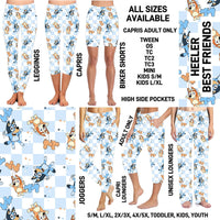 RTS - Heeler Best Friends Capri Loungers