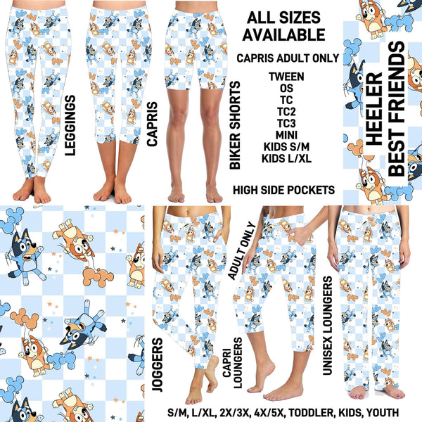 RTS - Heeler Best Friends Capri Loungers