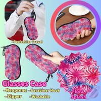SUNGLASSES CASE RUN-FLORA SPLASH-PREORDER CLOSING 8/8