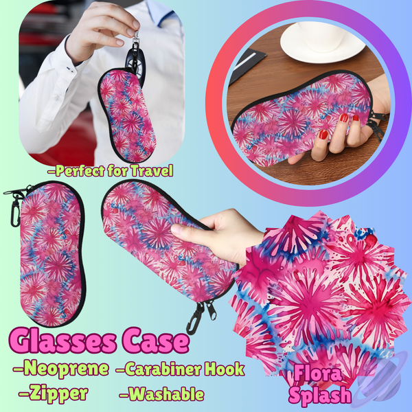 SUNGLASSES CASE RUN-FLORA SPLASH-PREORDER CLOSING 8/8