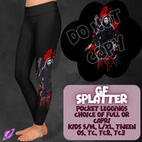 GF SPLATTER- 4 STYLES OF BOTTOMS-PREORDER CLOSING 1/21