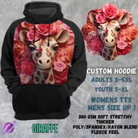 GIRAFFE - CUSTOM HOODIE RUN PREORDER CLOSING 3/6