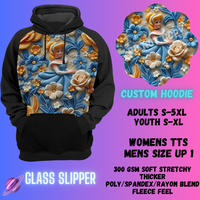 GLASS SLIPPER -CUSTOM HOODIES RE-RUN PREORDER CLOSING 5/11