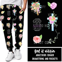 SPRING BASH RUN-GOD IS WITHIN LEGGINGS/JOGGERS