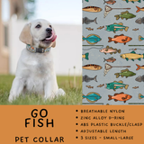 Batch #486 - Pet Gear Collection - Closes 2/6 - ETA early April - Go Fish Collar