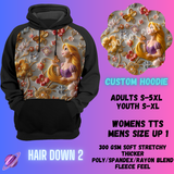HAIR DOWN 2 -CUSTOM HOODIES RE-RUN PREORDER CLOSING 5/11