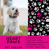 Batch #486 - Pet Gear Collection - Closes 2/6 - ETA early April - Heart Paws Collar