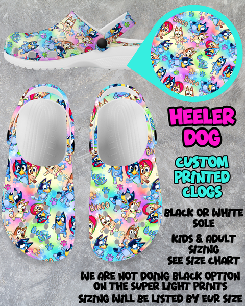 HEELER DOG - CLOG RUN 6 - PREORDER CLOSING 3/4