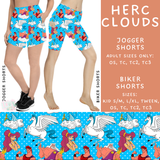 Ready to Ship - Herc Clouds Biker Shorts - TC2