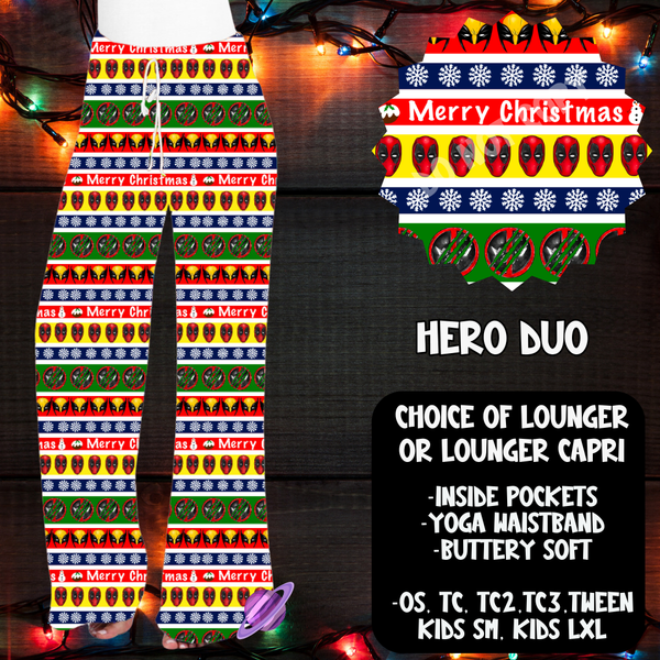 HERO DUO - LOUNGER XMAS SWEATER RUN CLOSING 10/30