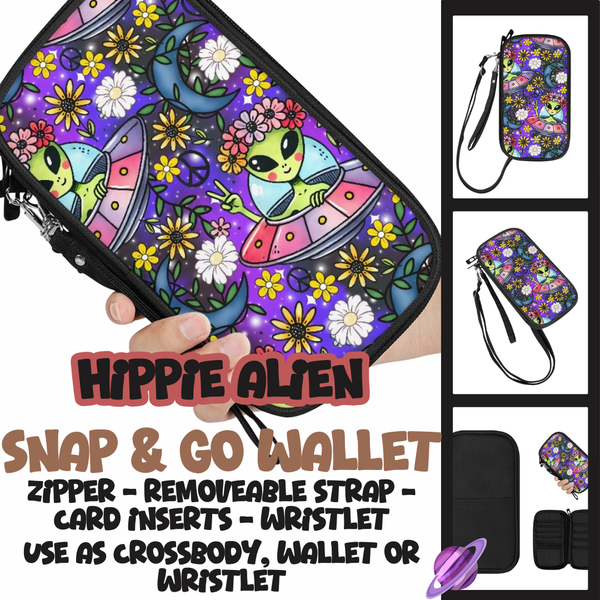 HIPPIE ALIEN - SNAP & GO WALLETS PREORDER CLOSING 12/18