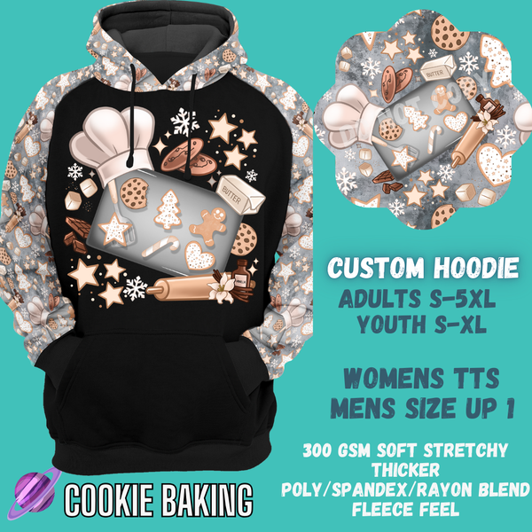 COOKIE BAKING -CUSTOM HOODIES RE-RUN PREORDER CLOSING 5/11