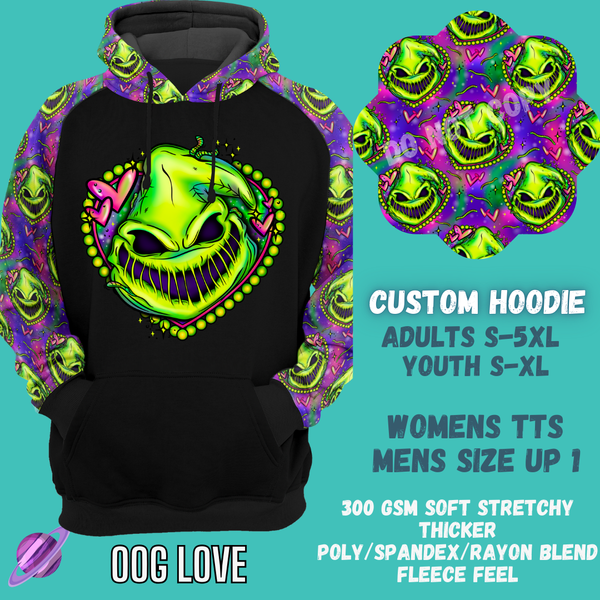 OOG LOVE -CUSTOM HOODIES RE-RUN PREORDER CLOSING 5/11