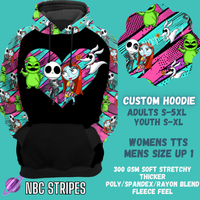 NBC STRIPES -CUSTOM HOODIES RE-RUN PREORDER CLOSING 5/11