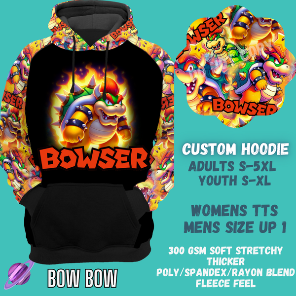 BOW BOW -CUSTOM HOODIES RE-RUN PREORDER CLOSING 5/11