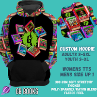 GB BOOKS -CUSTOM HOODIES RE-RUN PREORDER CLOSING 5/11