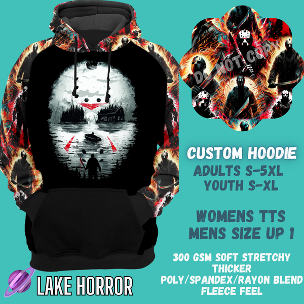 LAKE HORROR -CUSTOM HOODIES RE-RUN PREORDER CLOSING 5/11