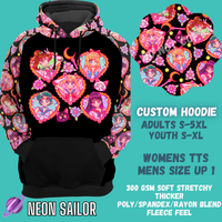 NEON SAILOR -CUSTOM HOODIES RE-RUN PREORDER CLOSING 5/11