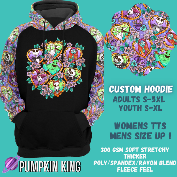 PUMPKIN KING -CUSTOM HOODIES RE-RUN PREORDER CLOSING 5/11