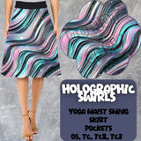 HOLOGRAPHIC SWIRLS - SWING SKIRTS RUN 6 - PREORDER CLOSING 3/13