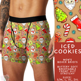 Ready to Ship - Iced Cookies Men's Boxer Briefs - L