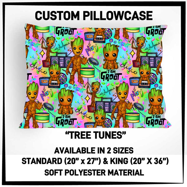 PW4C - Tree Tunes Pillowcase - Preorder ETA: Mid-Nov