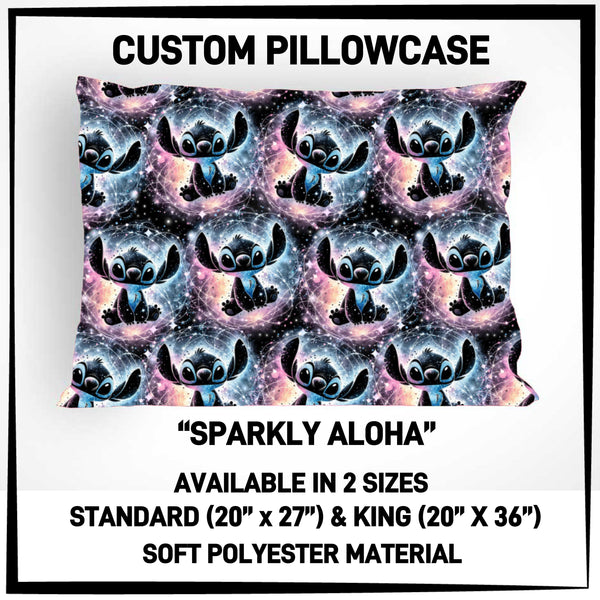 PW4C - Sparkly Aloha Pillowcase - Preorder ETA: Mid-Nov