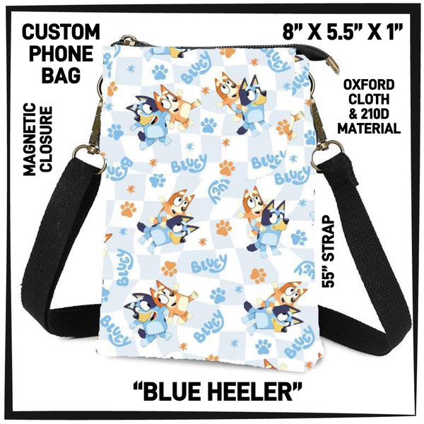 P1HB - Blue Heeler Phone Bag - Preorder ETA: Early July